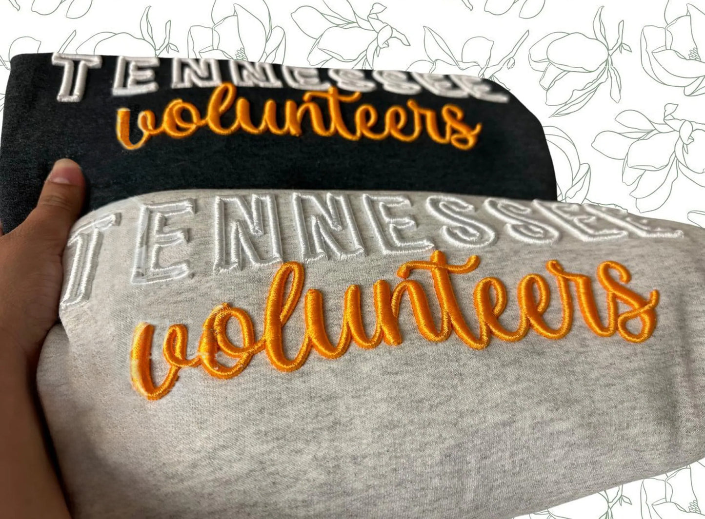 Tennessee Vols PUFF Embroidery Sweatshirt,Tennessee Vols,College Team Sweatshirt,TN Vols Apparel ,Vols,TN Volunteers Gift