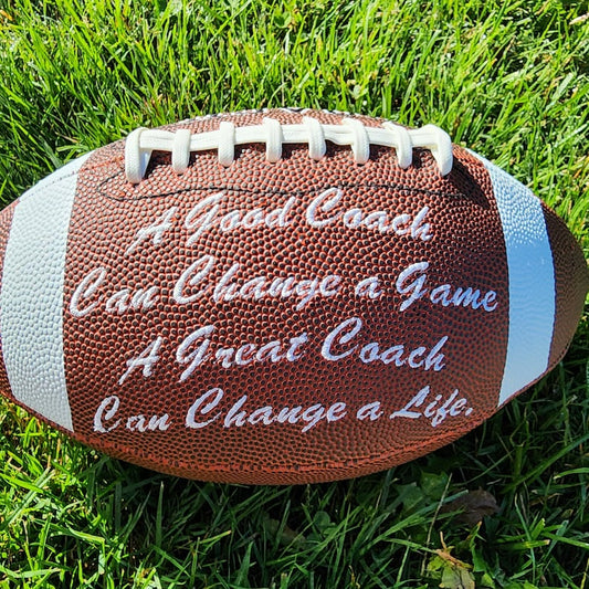 Coaches,Mother's Day,Father's Day Gift Custom Personalized Embroidered Football