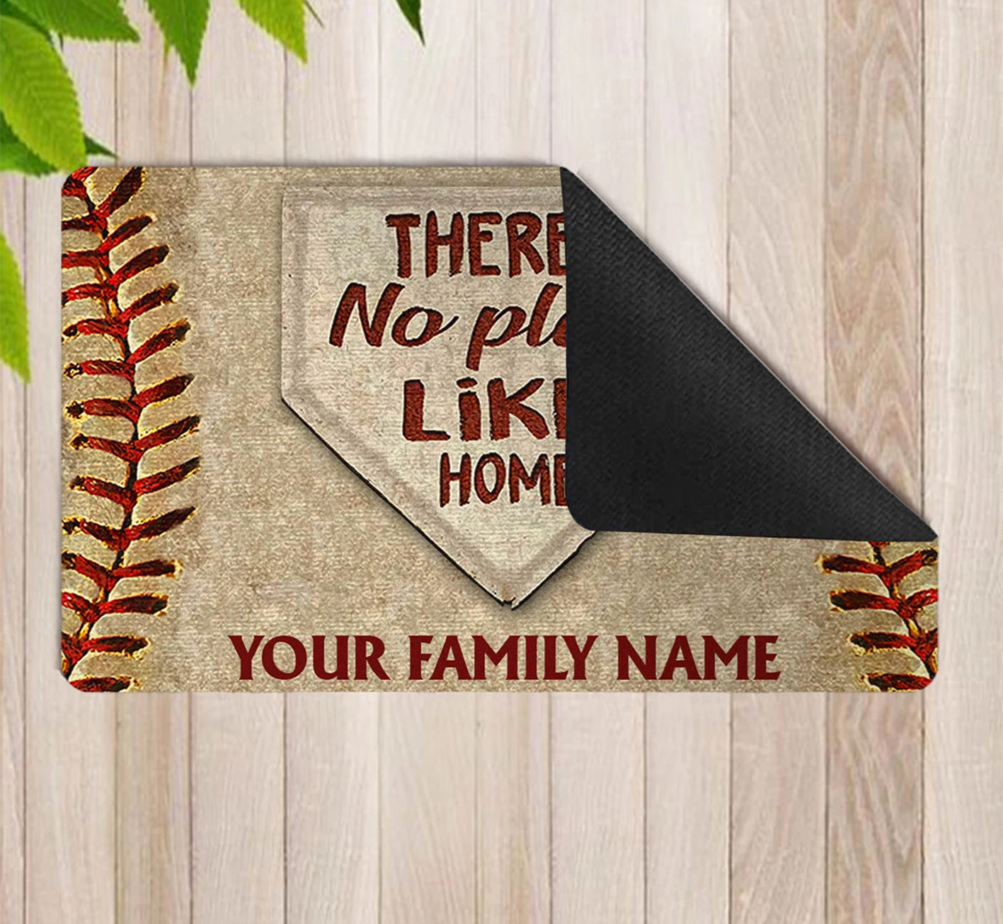 Baseball Doormat, Baseball Mat, Baseball Rug, Perfect Gift For Baseball Players, Home Decor