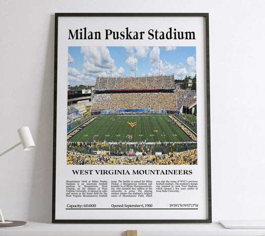 Milan Puskar Stadium Stadium Digital Printable Frame/Poster