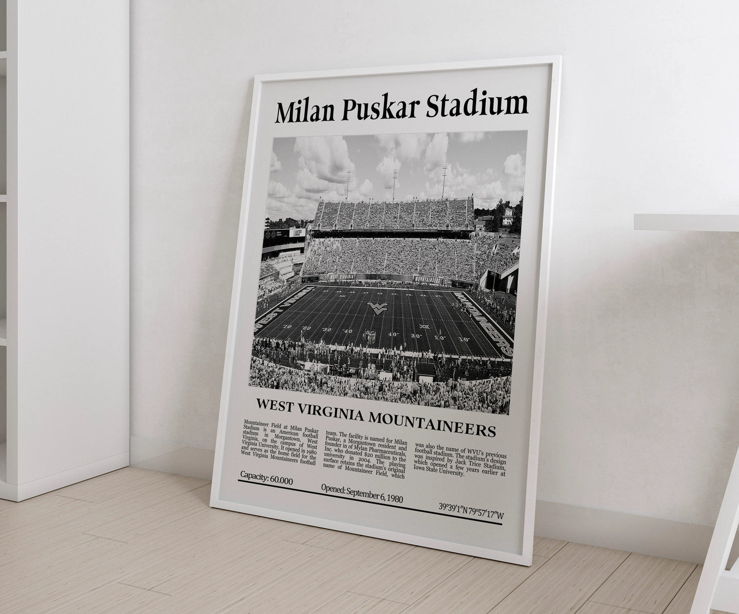 Milan Puskar Stadium Stadium Digital Printable Frame/Poster