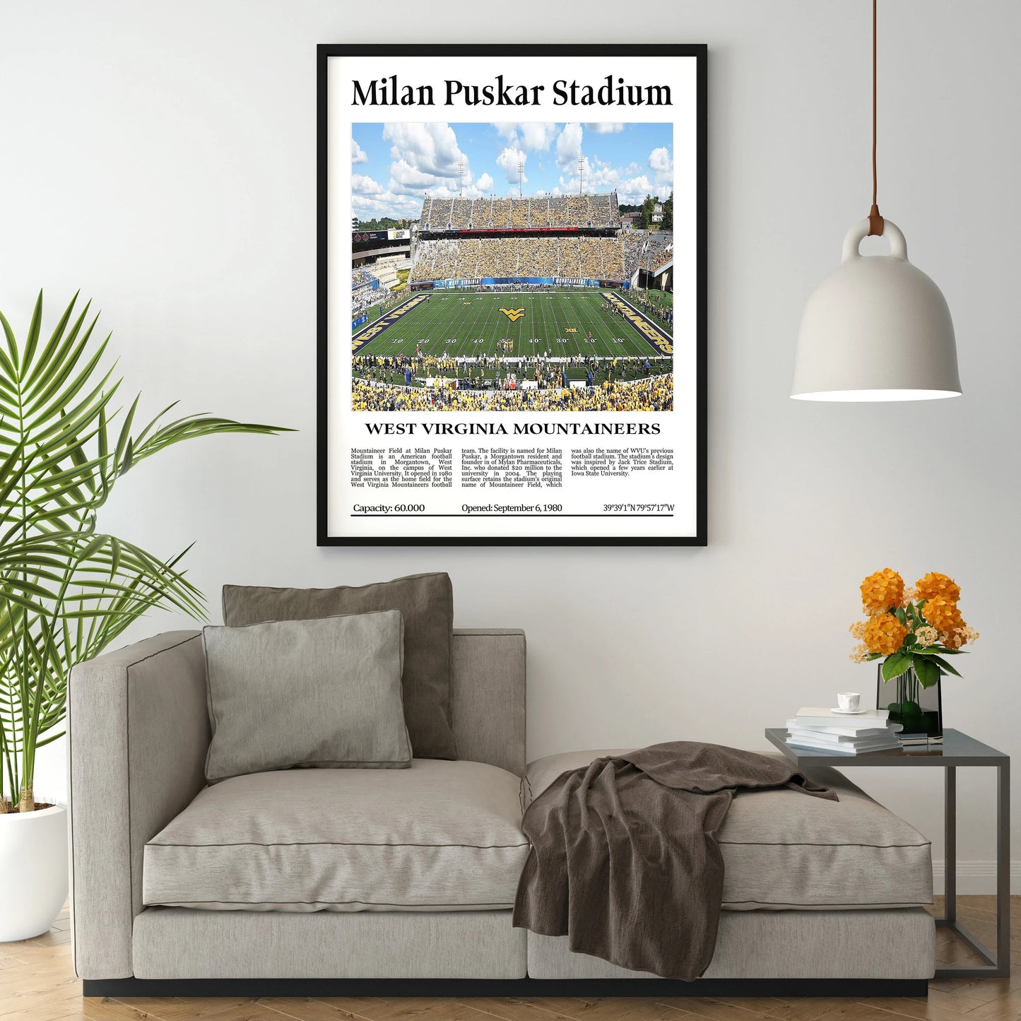 Milan Puskar Stadium Stadium Digital Printable Frame/Poster