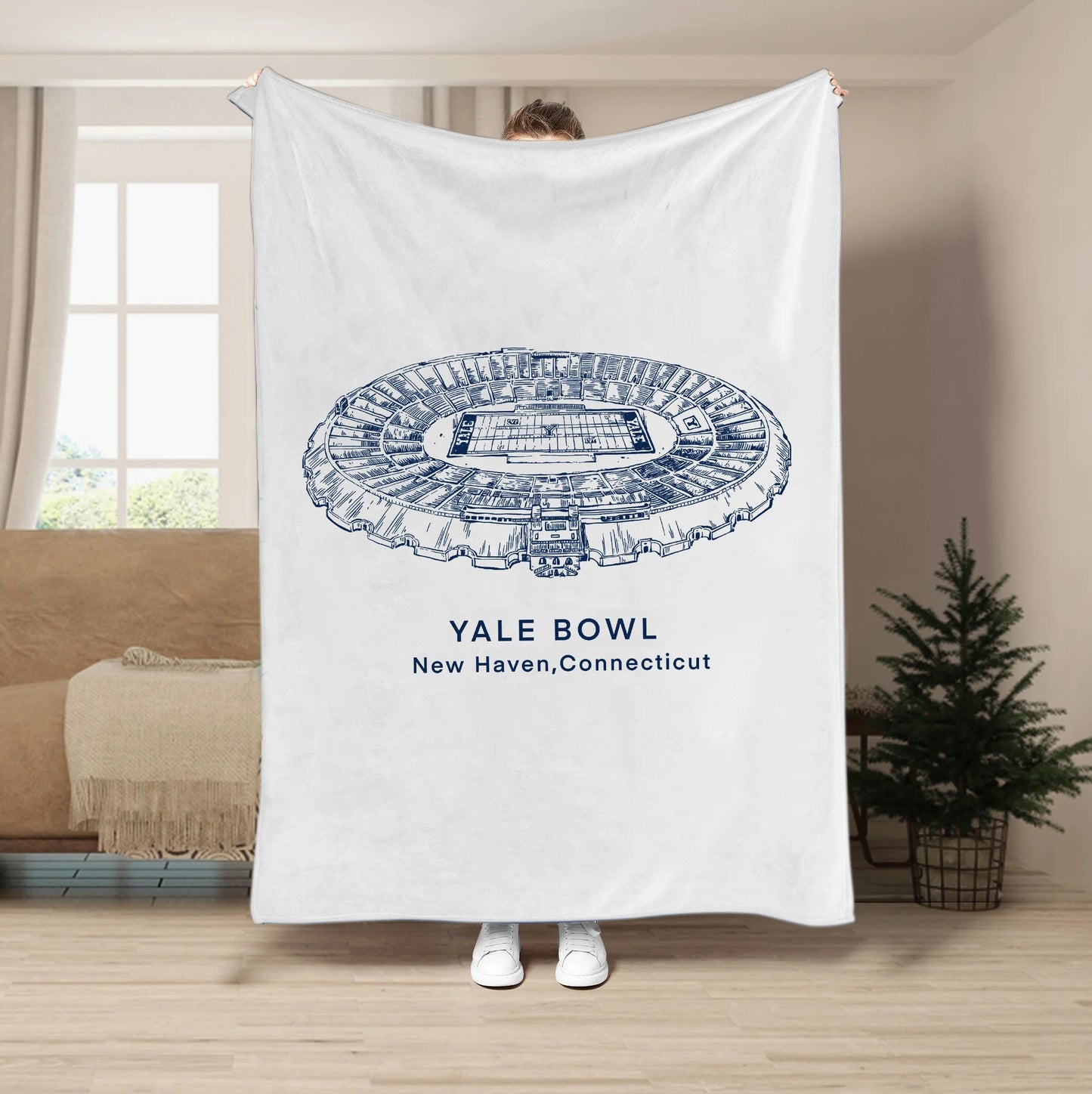 Yale Bowl - Yale Bulldogs football, College Football Blanket